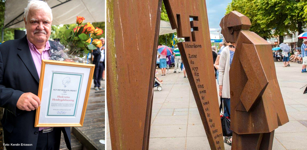 Alf Henriksondagen i Huskvarna 9 juli 2018 Alf Henriksonsällskapet